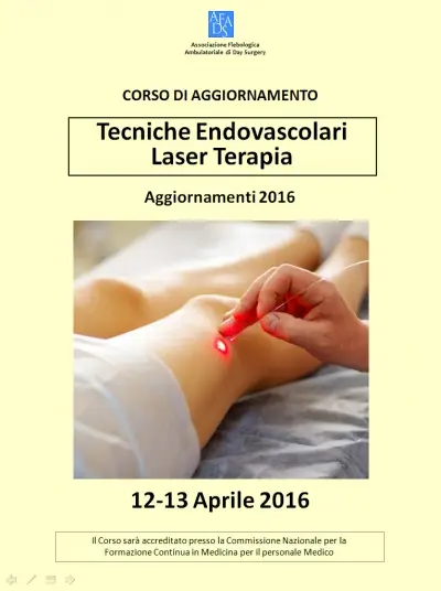 Tecniche Endovascolari Laser Terapia